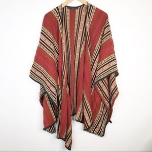 Peruvian Connection Alpaca Wool Cape Poncho